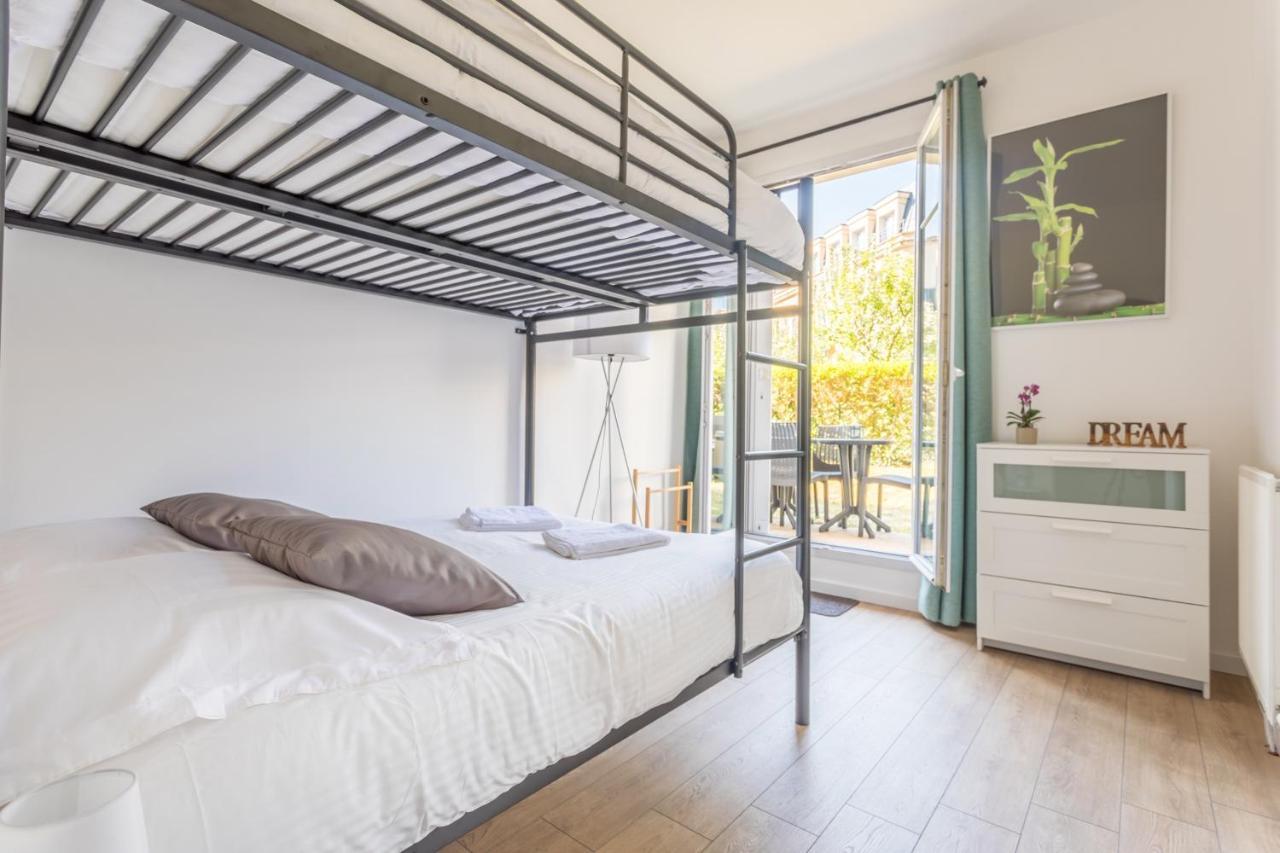 שסי Nice Apartment Garden - 5 Min Disneyland Paris - Val D'Europe Center מראה חיצוני תמונה